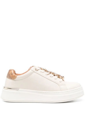 ALVIERO MARTINI 1° CLASSE lace-up platform sneakers - White