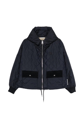 Marc O'Polo quilted-design hooded jacket - Blue