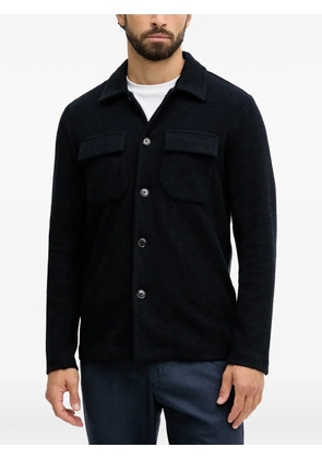 Mos Mosh Austin buttoned flap-pocket shirt - Blue