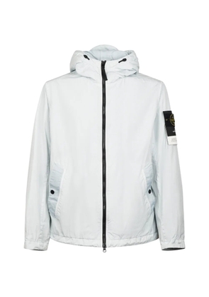 Stone Island hooded zip jacket - Blue