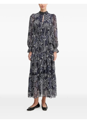 OUI printed maxi dress - Blue