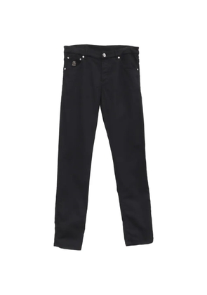 Brunello Cucinelli Vintage mid-waist slim-fit jeans - Black