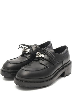 Hermès Pre-Owned First Kelly loafers - Black