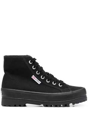 Superga high-top lace-up sneakers - Black