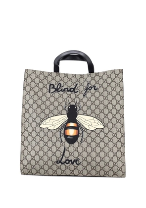 Gucci Pre-Owned Convertible Soft Open Printed GG Coated Canvas Tall tote bag - Brown