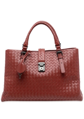 Bottega Veneta Pre-Owned 2012-2025 Medium Nappa Intrecciato Roma tote bag - Red