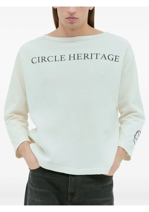 CIRCLE HERITAGE Thermal logo-detail top - Neutrals