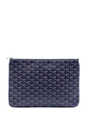 Goyard Pre-Owned 2010-2025 Goyardine Senat MM clutch bag - Blue