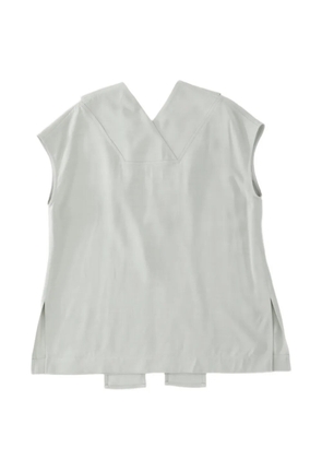 Studio Nicholson Greer V-neck draped top - Neutrals