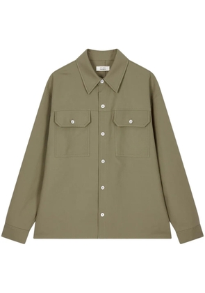 TOMBOY two-pocket cotton shirt - Green