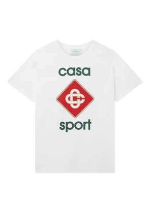 Casablanca Casa Sport monogram T-shirt - White