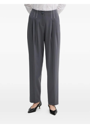 Armani Exchange pleated trousers - Grey
