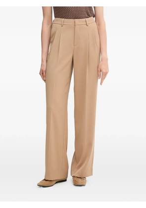 OUI pleated tailored trousers - Neutrals