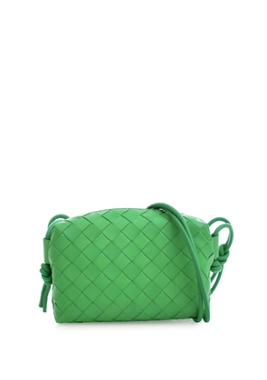 Bottega Veneta Pre-Owned 2012-2025 Mini Lambskin Intrecciato Loop Camera Bag crossbody bag - Green
