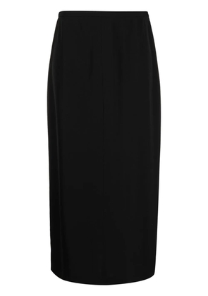 The Row high-waisted midi skirt - Black