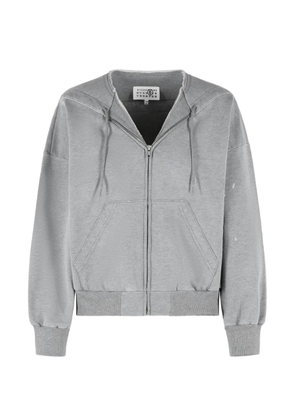 MM6 Maison Margiela drawstring hoodie - Grey