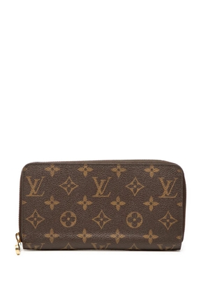 Louis Vuitton Pre-Owned 2017 Monogram Zippy Wallet long wallets - Brown
