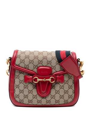 Gucci Pre-Owned 2016-2025 Medium GG Canvas Lady Web crossbody bag - Brown