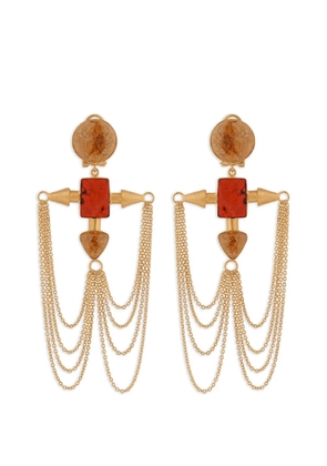 Bohéme Kativka drop earrings - Gold