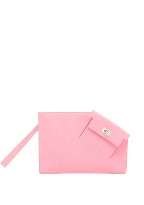 Hermès Pre-Owned 2021 Kelly Pocket To-Go clutch bag - Pink