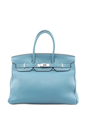 Hermès Pre-Owned 2010 Birkin 35 handbag - Blue