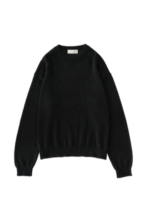Studio Nicholson Gulf dropped shoulder knit sweater - Black