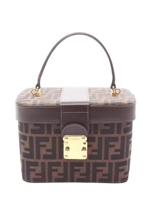 Fendi Pre-Owned 2010s Zucca monogram vanity case - Brown