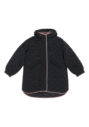 Bimba y Lola hooded quilted coat - Black
