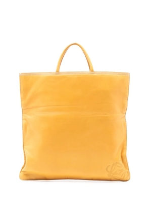 Loewe Pre-Owned 2010-2025 Leather Anagram tote bag - Yellow
