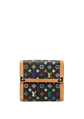 Louis Vuitton Pre-Owned 2007 Monogram Multicolore Portefeuille Elise Trifold Wallet small wallets - Black