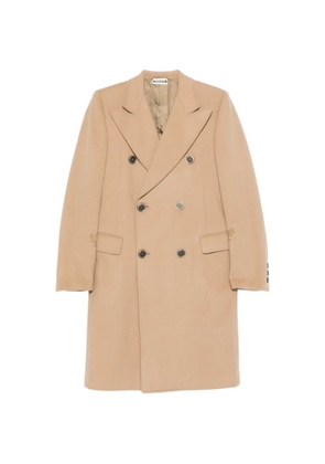 A.N.G.E.L.O. Vintage Upcycling double-breasted wool coat - Neutrals