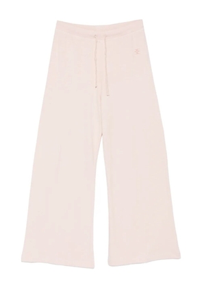 ÉTERNE drawstring wide leg trousers - Pink
