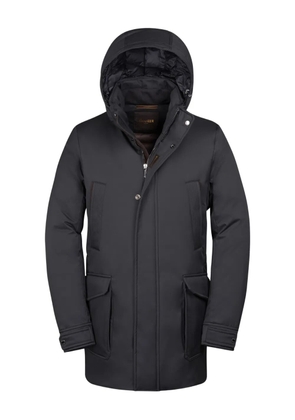 Moorer Oran-ads parka - Black