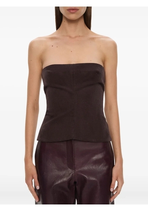 Christopher Esber corduroy sculptured bustier