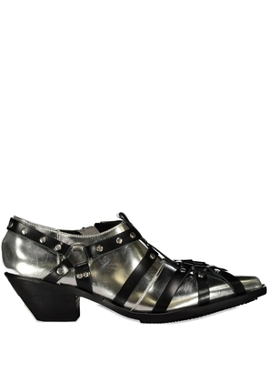 Junya Watanabe studded ankle boots - Silver