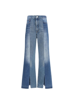 E.L.V DENIM Arcola slit panel jeans - Blue