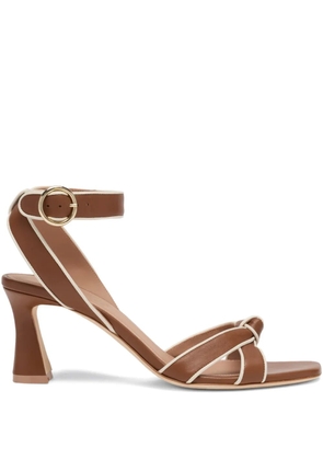 Malone Souliers Rudi knot leather sandals - Brown