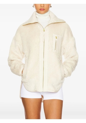 Varley zip-up fleece jacket - White