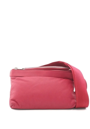 Bottega Veneta Pre-Owned 2010s leather shoulder bag - Red