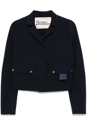 Herno cropped jacket - Blue