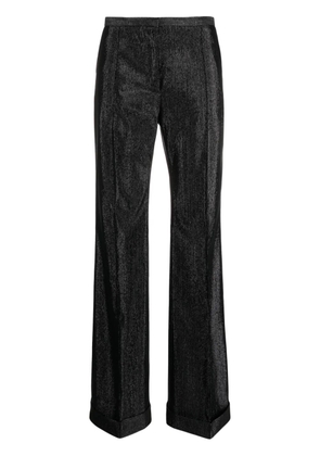 Philosophy Di Lorenzo Serafini metallic-effect straight-leg trousers - Black