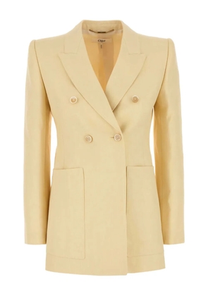 Chloé double-breasted blazer - Yellow