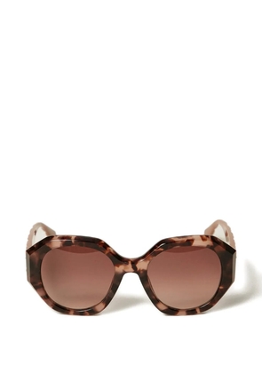TWINSET geometric sunglasses - Brown