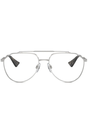 Dolce & Gabbana Eyewear pilot-frame glasses - Silver