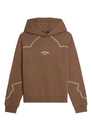 Zadig&Voltaire Sweeny embroidered hoodie - Brown