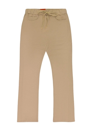 Who Decides War drawstring track pants - Neutrals