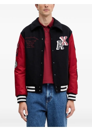 Armani Exchange long-sleeve buttoned jacket - Black