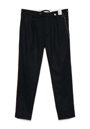 Myths pleated-pocket trousers - Blue