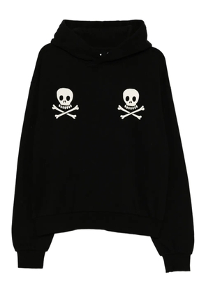 Melt printed hoodie - Black
