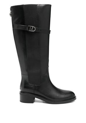 Marc Ellis 40mm buckle strap boots - Black
